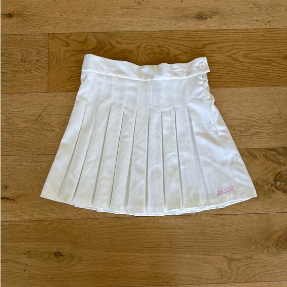 By Samii Ryan - My Way Pleated Mini Skirt in White - Picture 1 of 3
